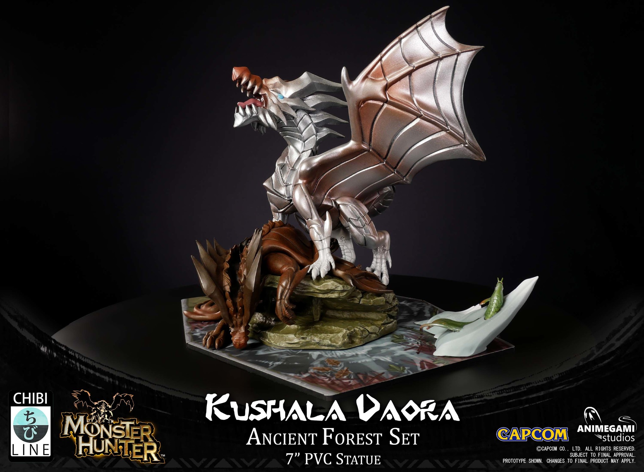 Monster Hunter World - Kushala Daora - Ancient Forest - Chibi Line (Animegami Studios) photo 15