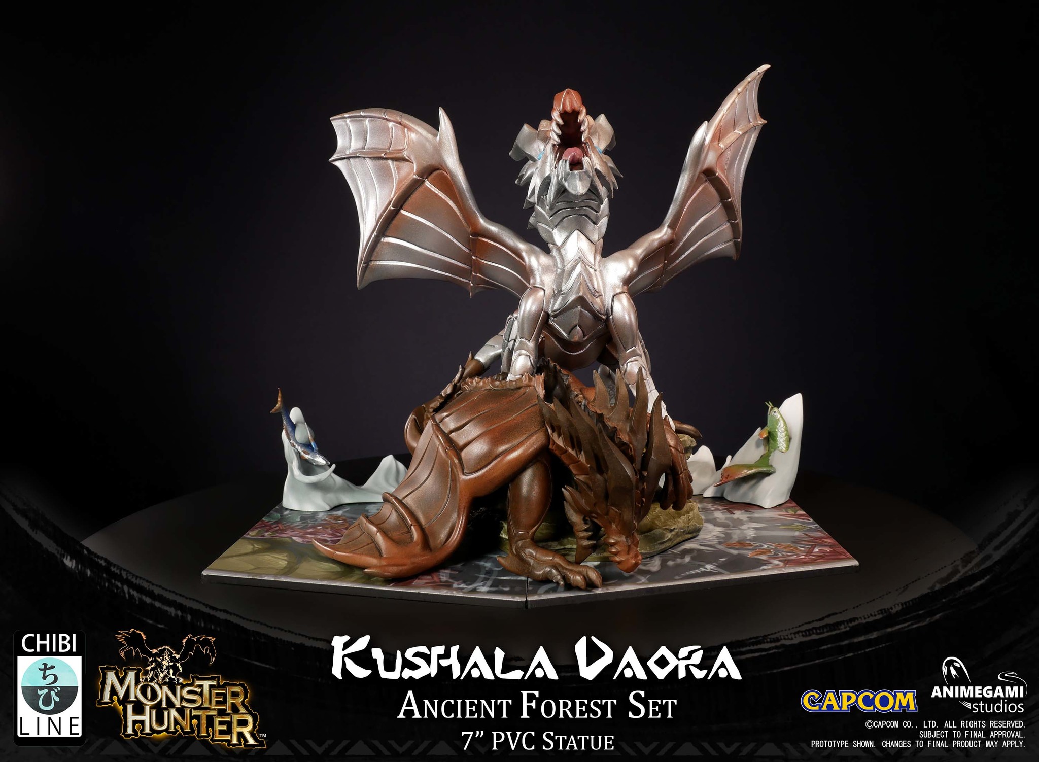 Monster Hunter World - Kushala Daora - Ancient Forest - Chibi Line (Animegami Studios) photo 16