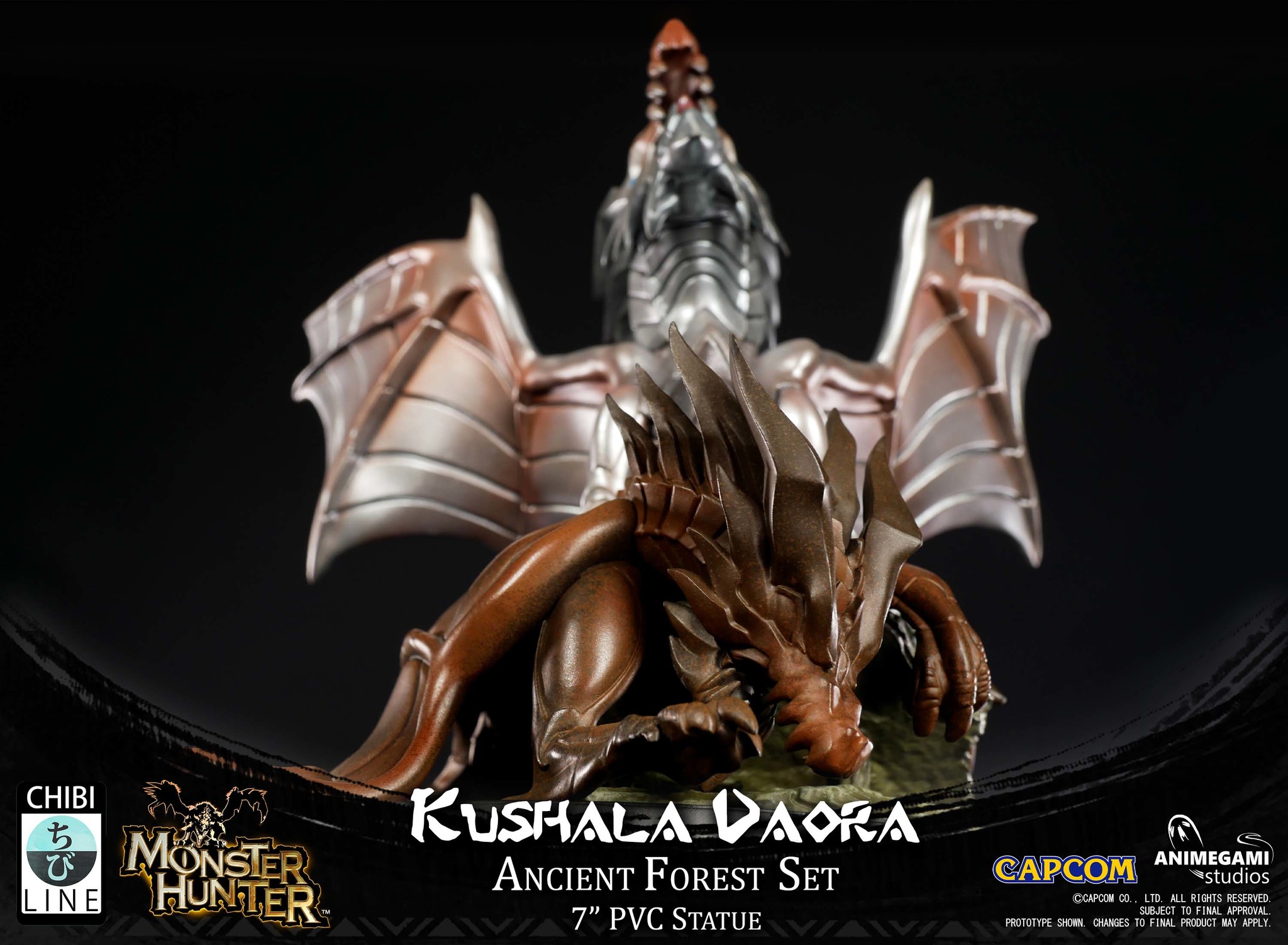 Monster Hunter World - Kushala Daora - Ancient Forest - Chibi Line (Animegami Studios) photo 18