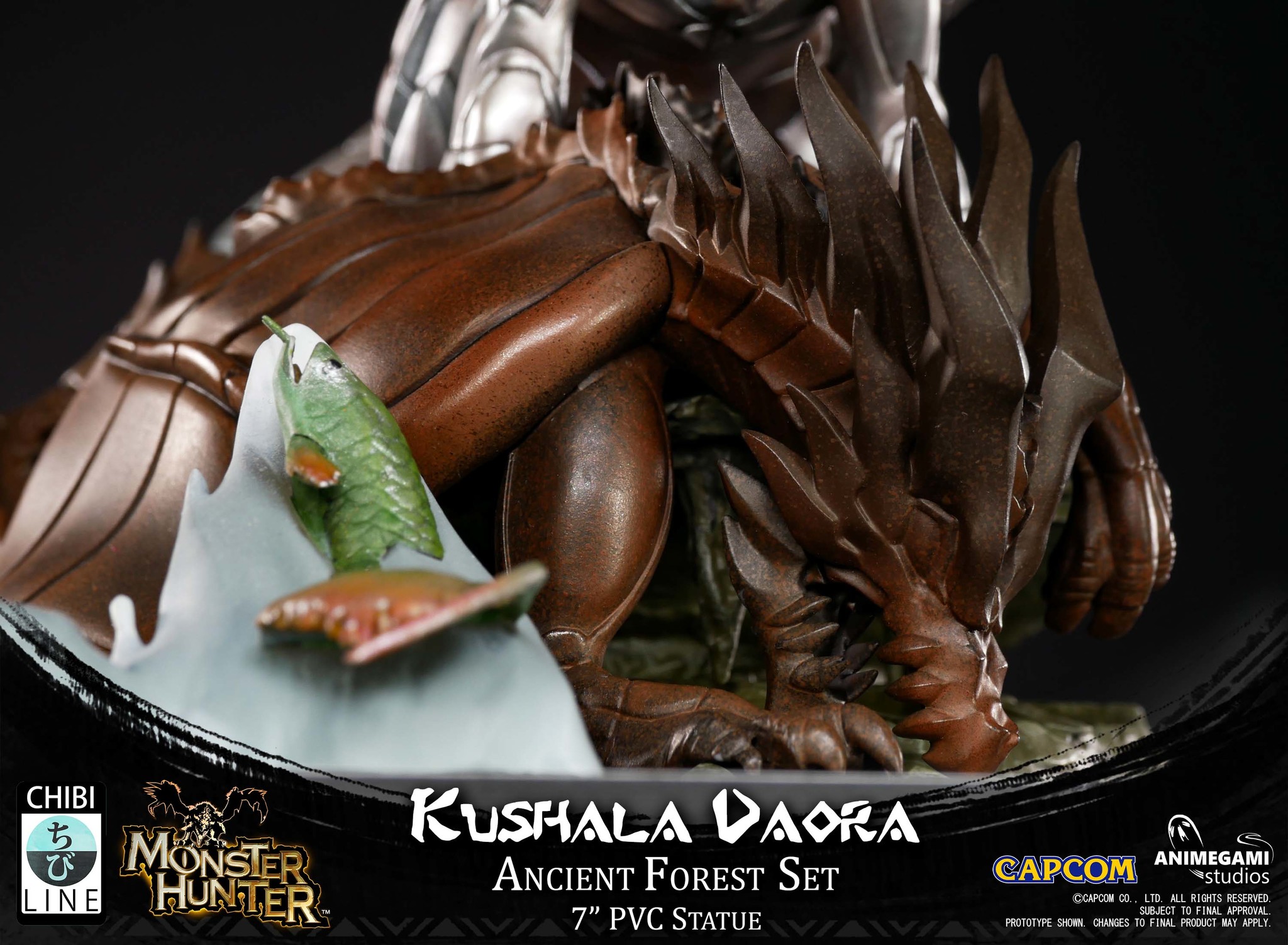 Monster Hunter World - Kushala Daora - Ancient Forest - Chibi Line (Animegami Studios) photo 21