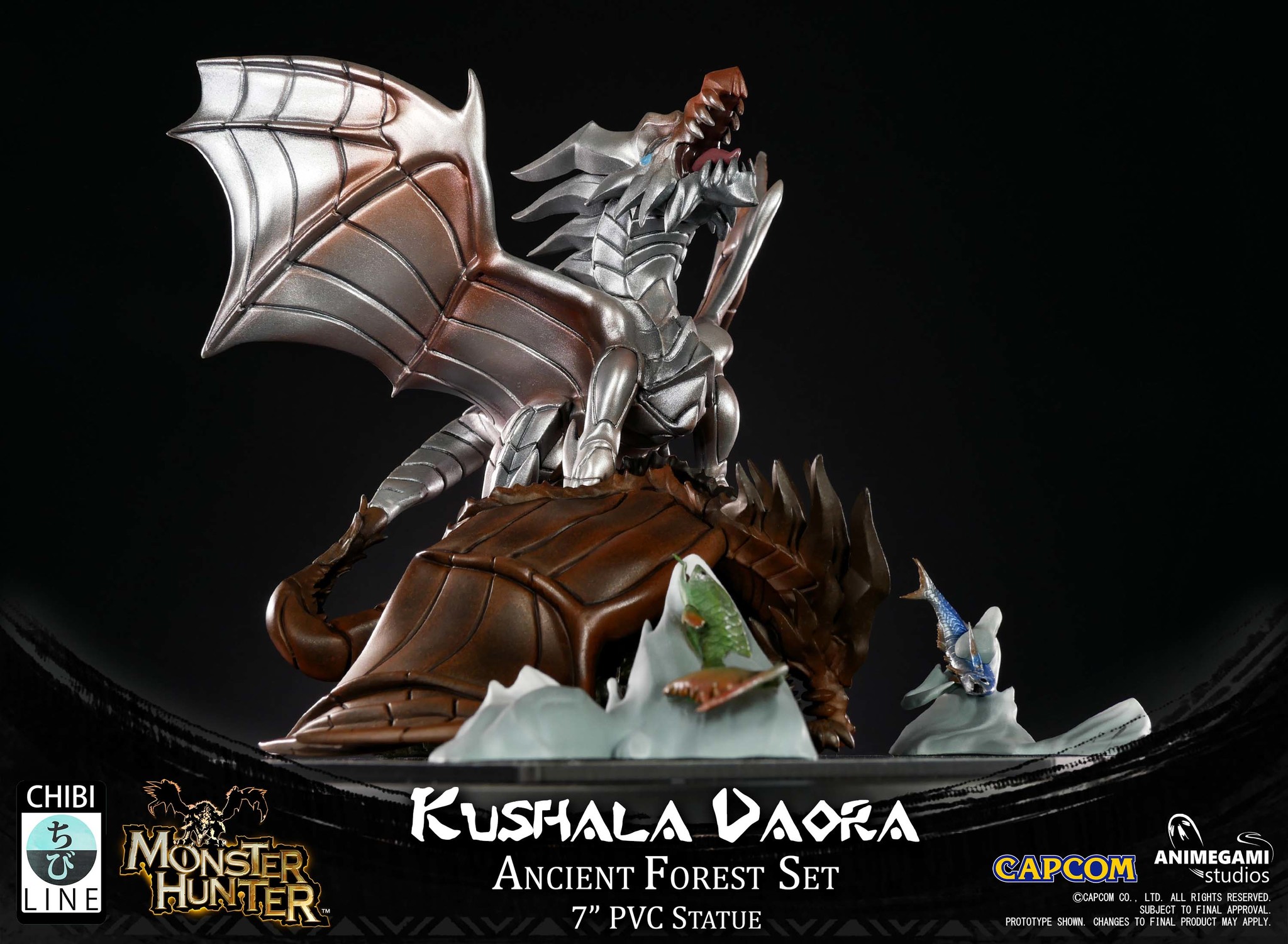 Monster Hunter World - Kushala Daora - Ancient Forest - Chibi Line (Animegami Studios) photo 22