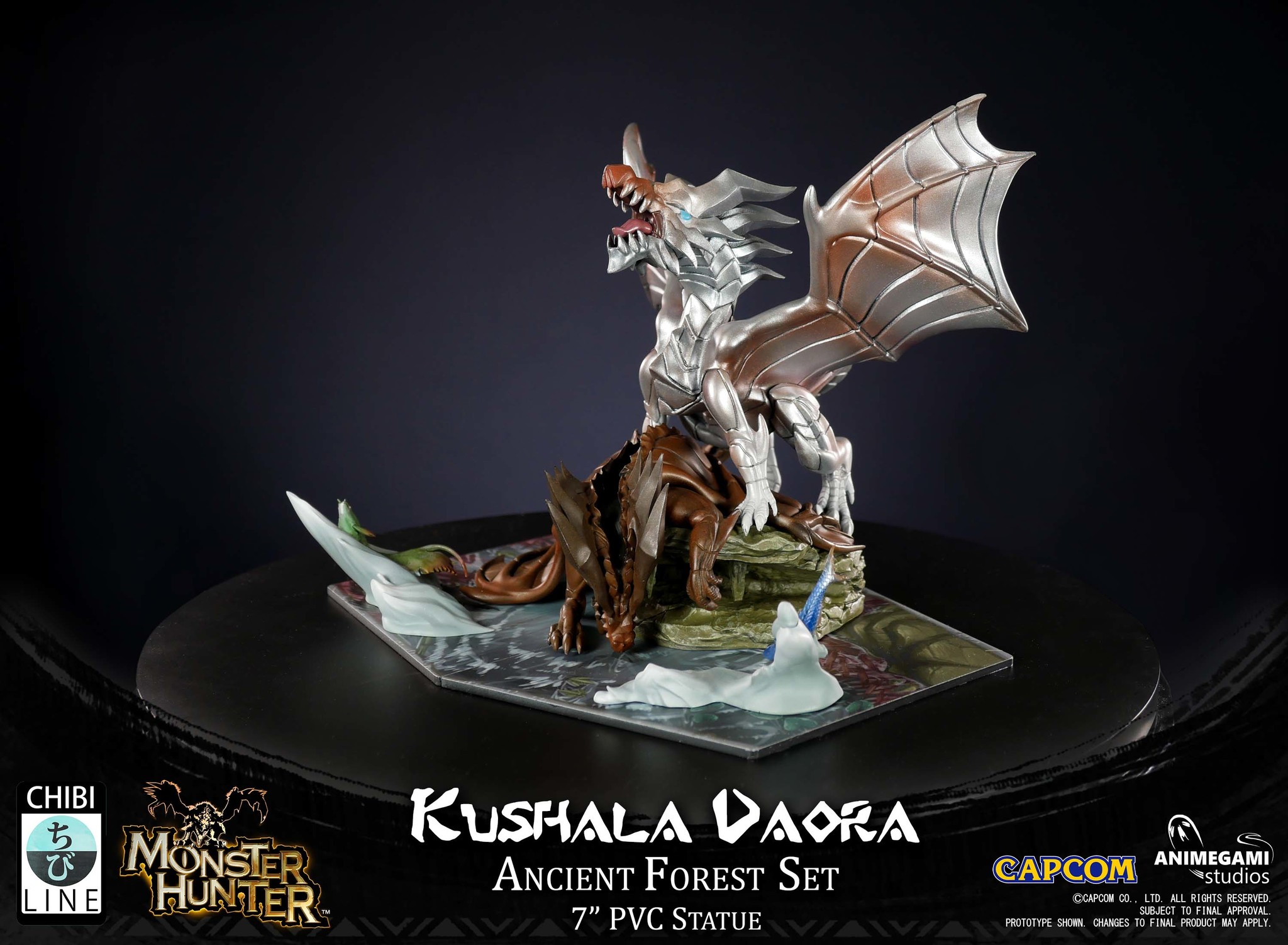 Monster Hunter World - Kushala Daora - Ancient Forest - Chibi Line (Animegami Studios) photo 24