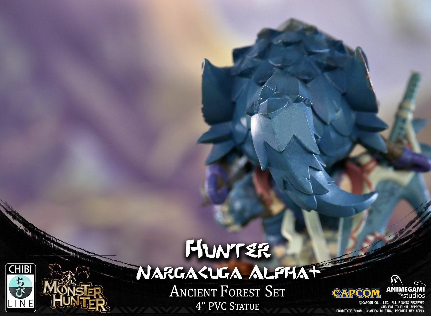 Monster Hunter World - Fuwafuwa Quinna - Hunter - Ancient Forest - Chibi Line - Nargacuga Alpha+ (Animegami Studios) photo 5