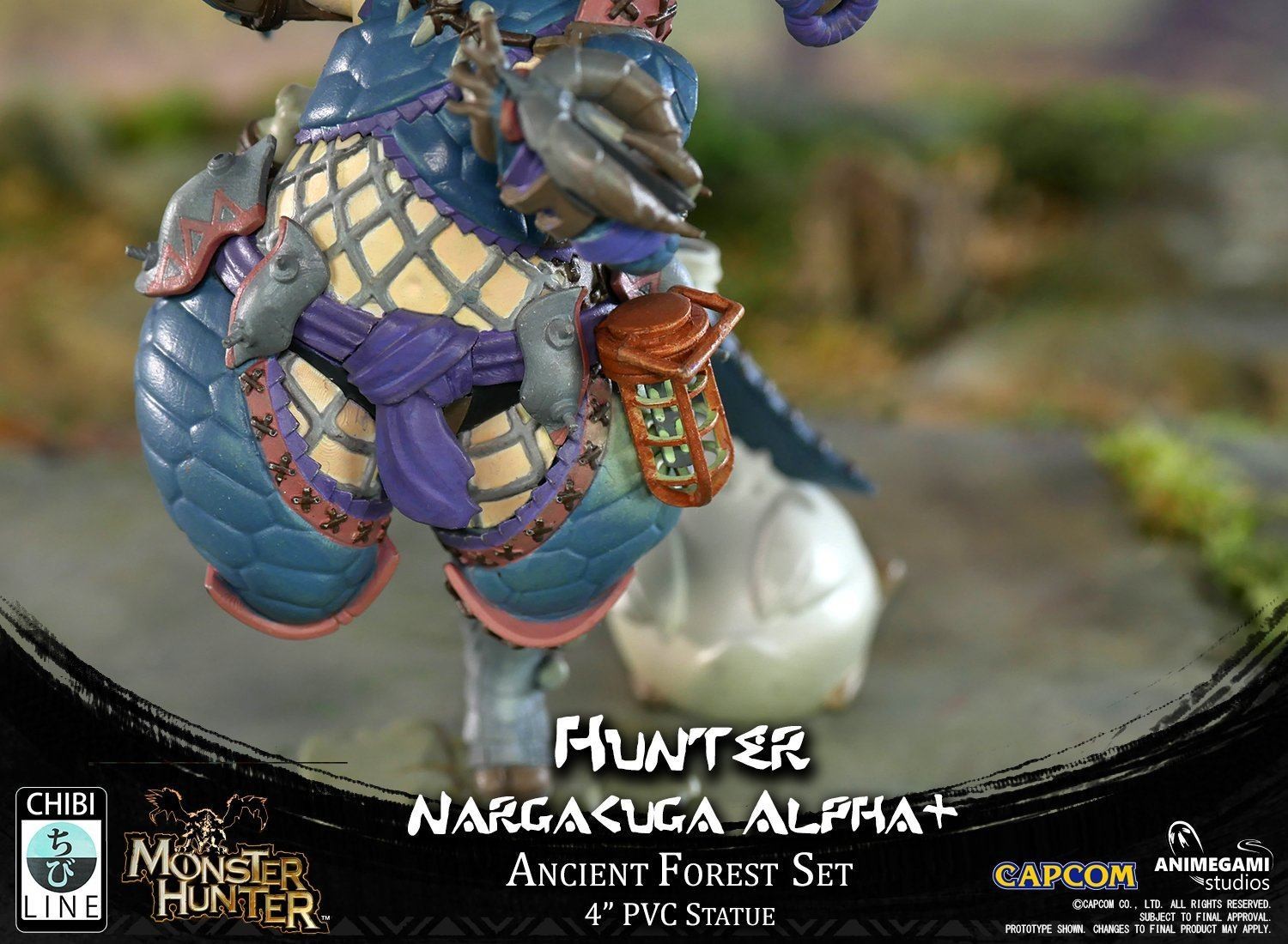 Monster Hunter World - Fuwafuwa Quinna - Hunter - Ancient Forest - Chibi Line - Nargacuga Alpha+ (Animegami Studios) photo 7