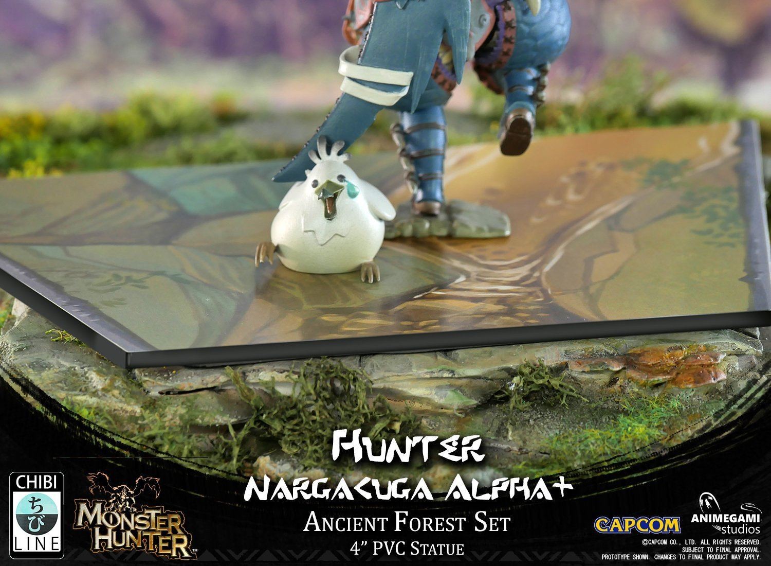Monster Hunter World - Fuwafuwa Quinna - Hunter - Ancient Forest - Chibi Line - Nargacuga Alpha+ (Animegami Studios) photo 17
