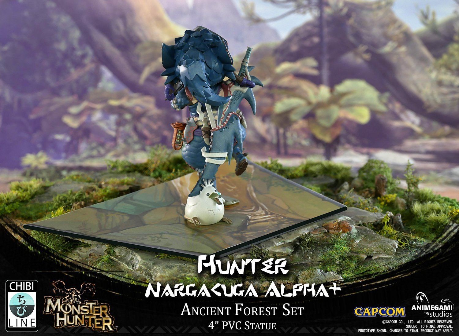 Monster Hunter World - Fuwafuwa Quinna - Hunter - Ancient Forest - Chibi Line - Nargacuga Alpha+ (Animegami Studios) photo 25