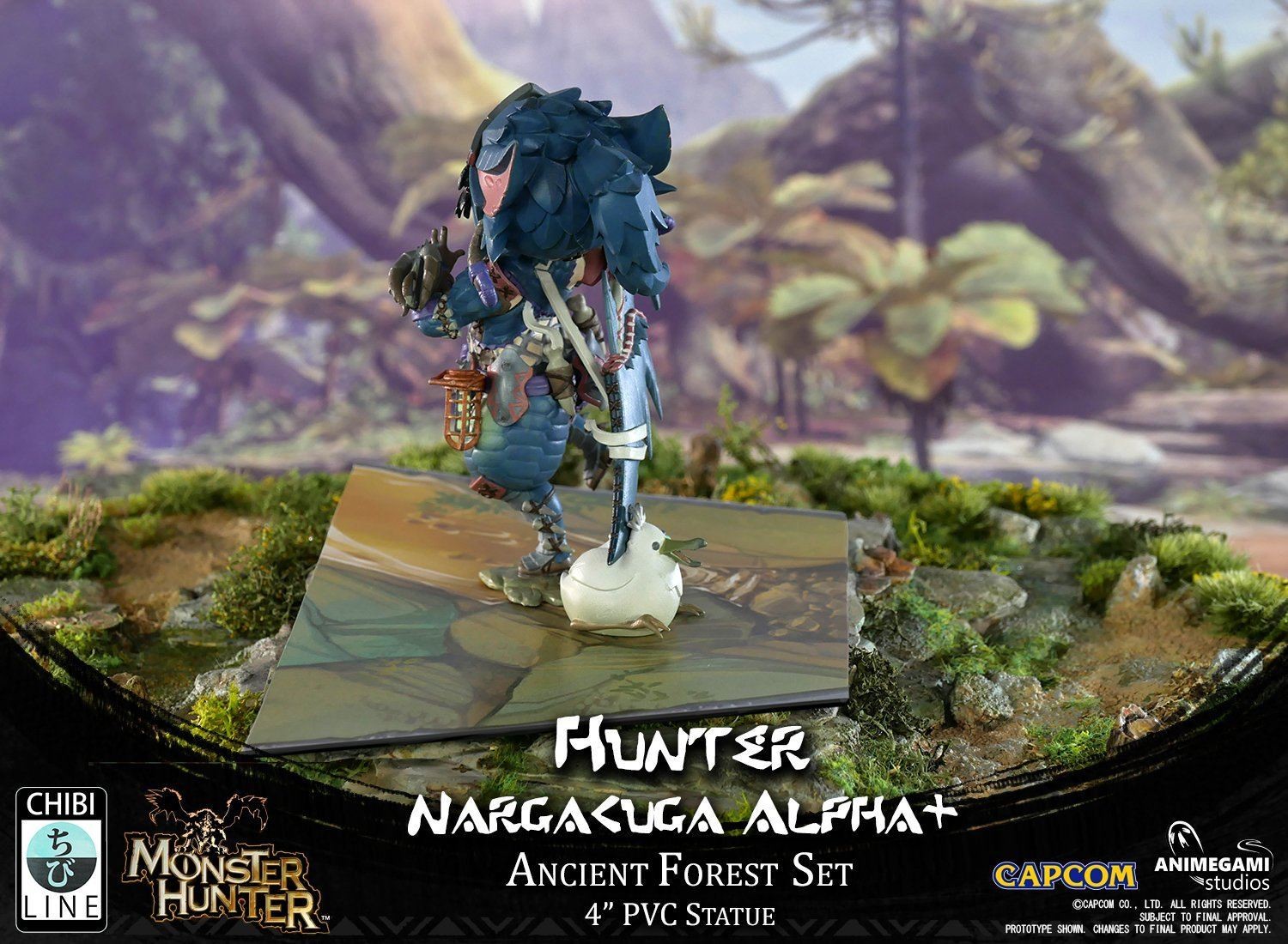 Monster Hunter World - Fuwafuwa Quinna - Hunter - Ancient Forest - Chibi Line - Nargacuga Alpha+ (Animegami Studios) photo 26