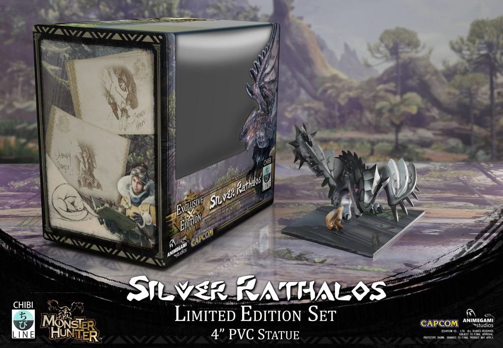 Monster Hunter World - Liolaeus - Ancient Forest - Chibi Line - Silver (Animegami Studios) photo 2