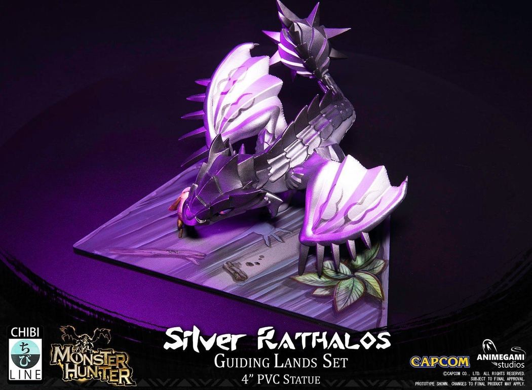 Monster Hunter World - Liolaeus - Ancient Forest - Chibi Line - Silver (Animegami Studios) photo 4