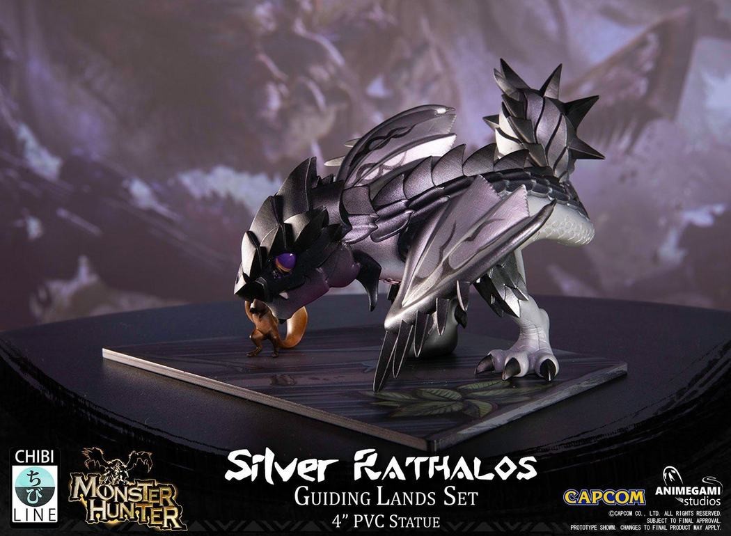 Monster Hunter World - Liolaeus - Ancient Forest - Chibi Line - Silver (Animegami Studios) photo 5