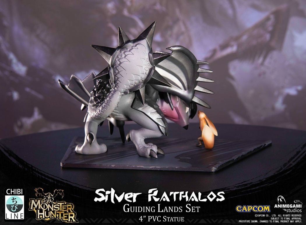 Monster Hunter World - Liolaeus - Ancient Forest - Chibi Line - Silver (Animegami Studios) photo 7