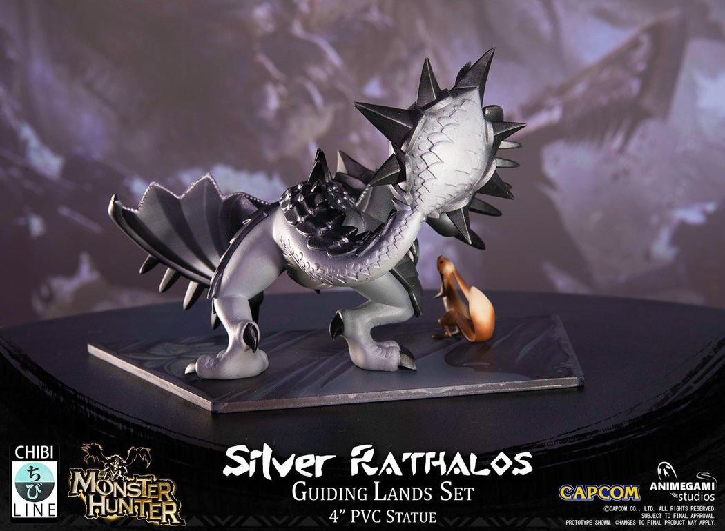 Monster Hunter World - Liolaeus - Ancient Forest - Chibi Line - Silver (Animegami Studios) photo 8