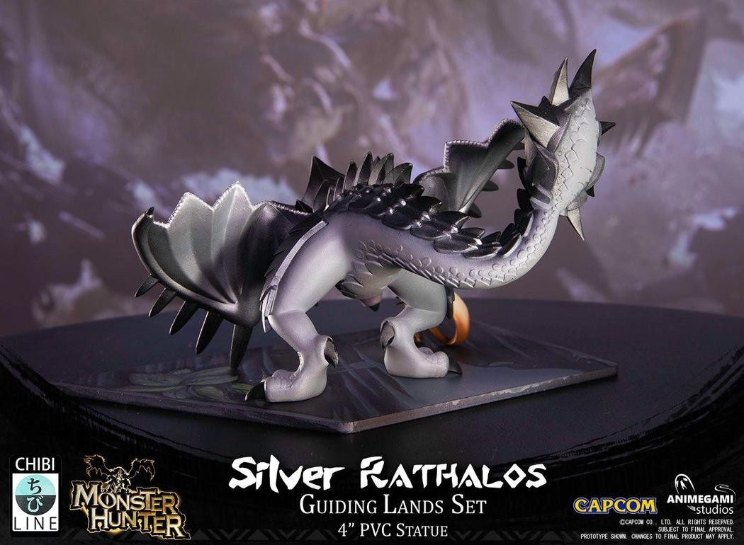 Monster Hunter World - Liolaeus - Ancient Forest - Chibi Line - Silver (Animegami Studios) photo 9