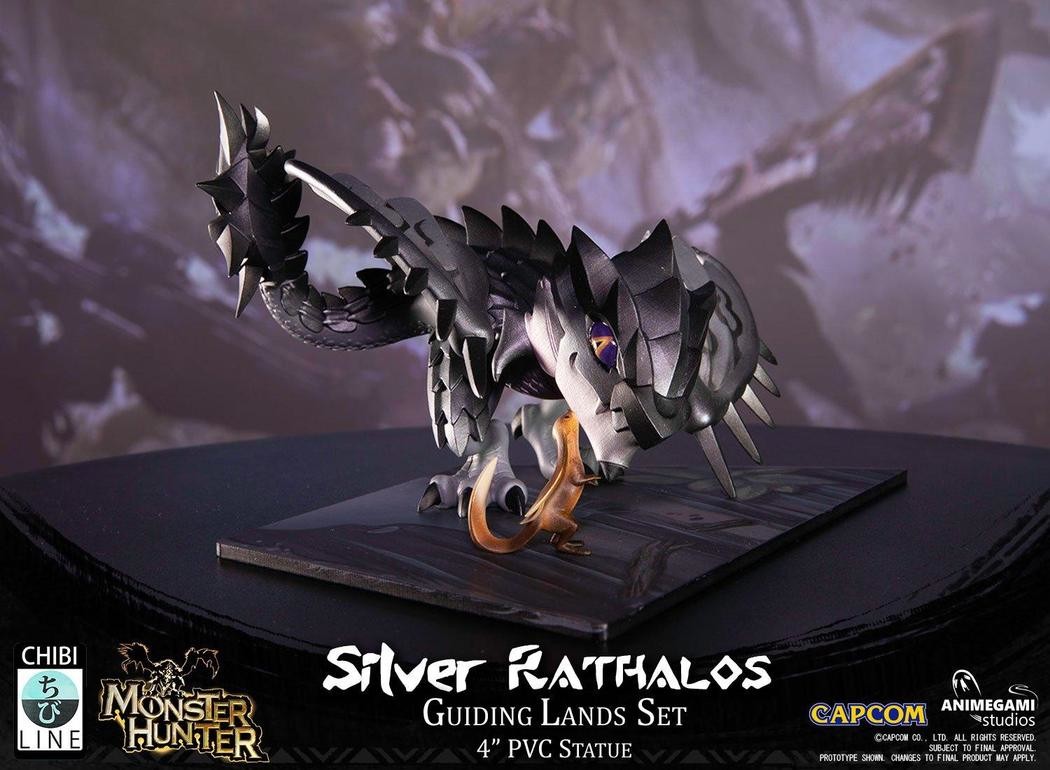 Monster Hunter World - Liolaeus - Ancient Forest - Chibi Line - Silver (Animegami Studios) photo 10
