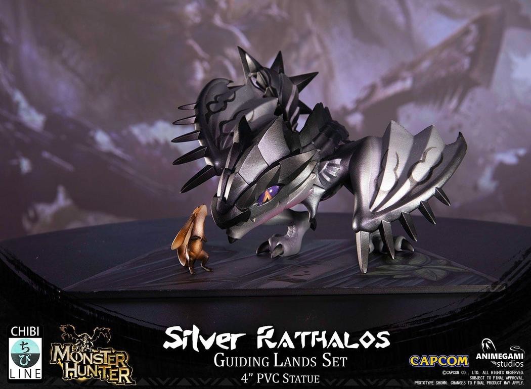 Monster Hunter World - Liolaeus - Ancient Forest - Chibi Line - Silver (Animegami Studios) photo 12