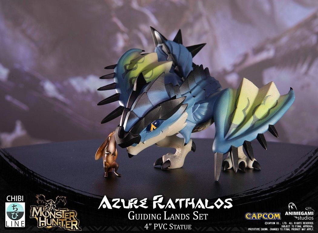 Monster Hunter World - Liolaeus - Ancient Forest - Chibi Line - Azure (Animegami Studios) photo 6