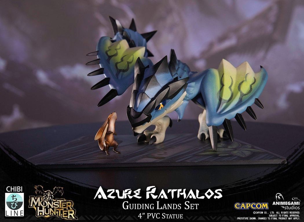Monster Hunter World - Liolaeus - Ancient Forest - Chibi Line - Azure (Animegami Studios) photo 7