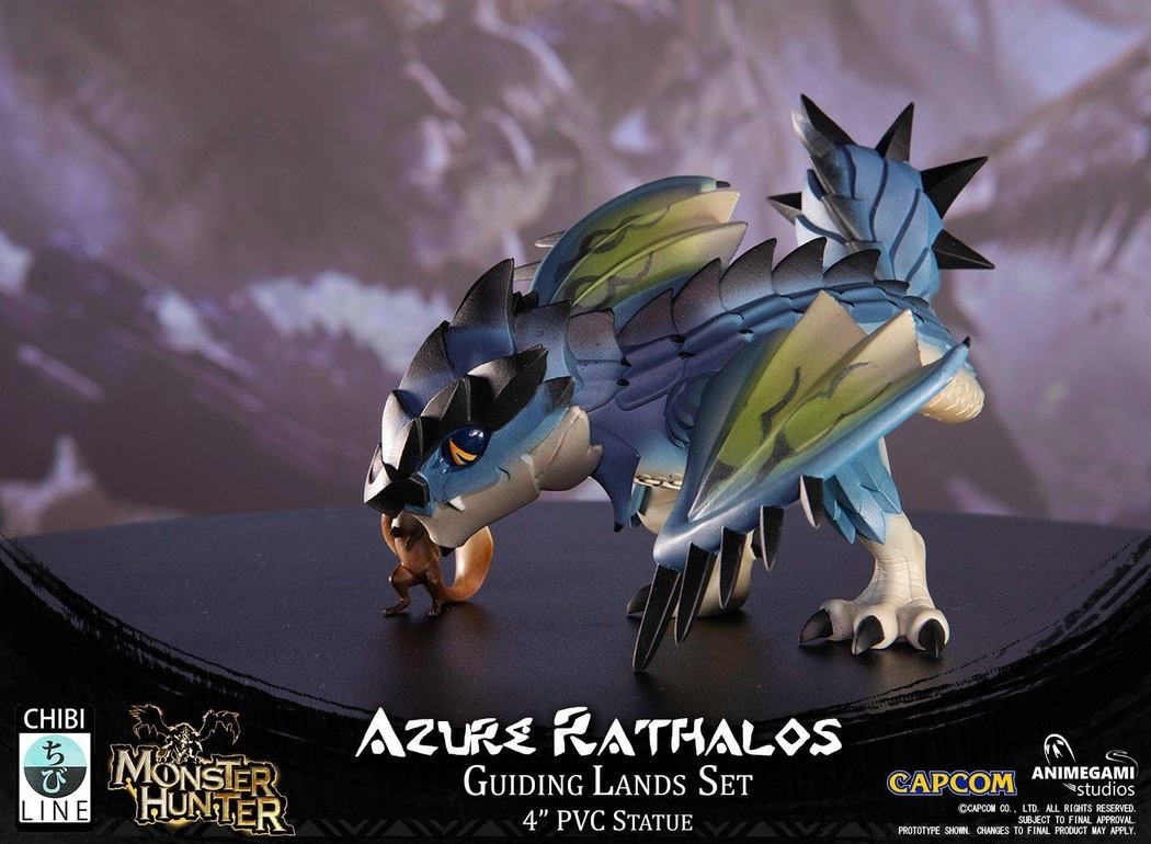 Monster Hunter World - Liolaeus - Ancient Forest - Chibi Line - Azure (Animegami Studios) photo 13