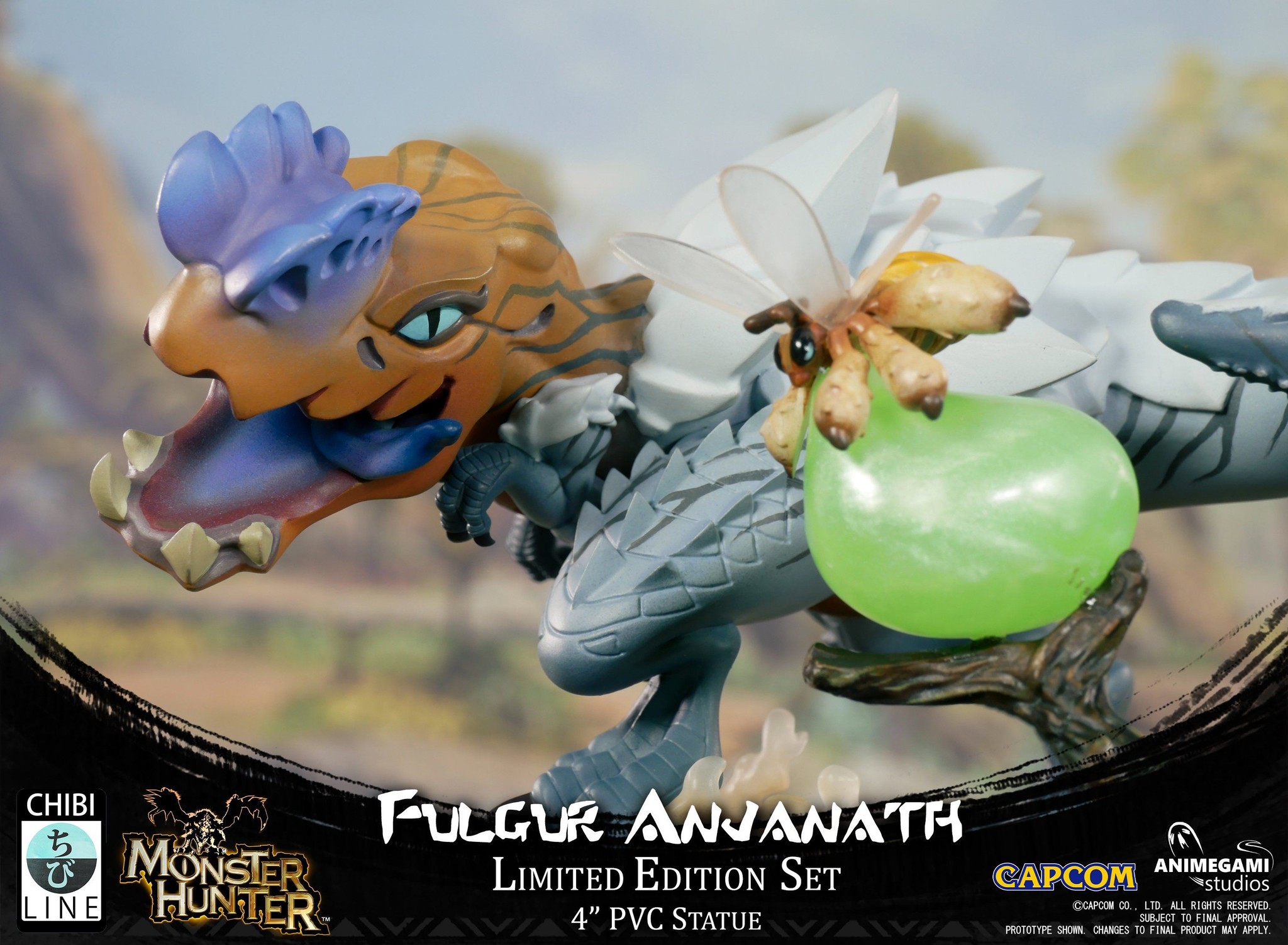 Monster Hunter World - Anjanath - Kaifuku Mitsumushi - Ancient Forest - Chibi Line - Fulgur (Animegami Studios) photo 7