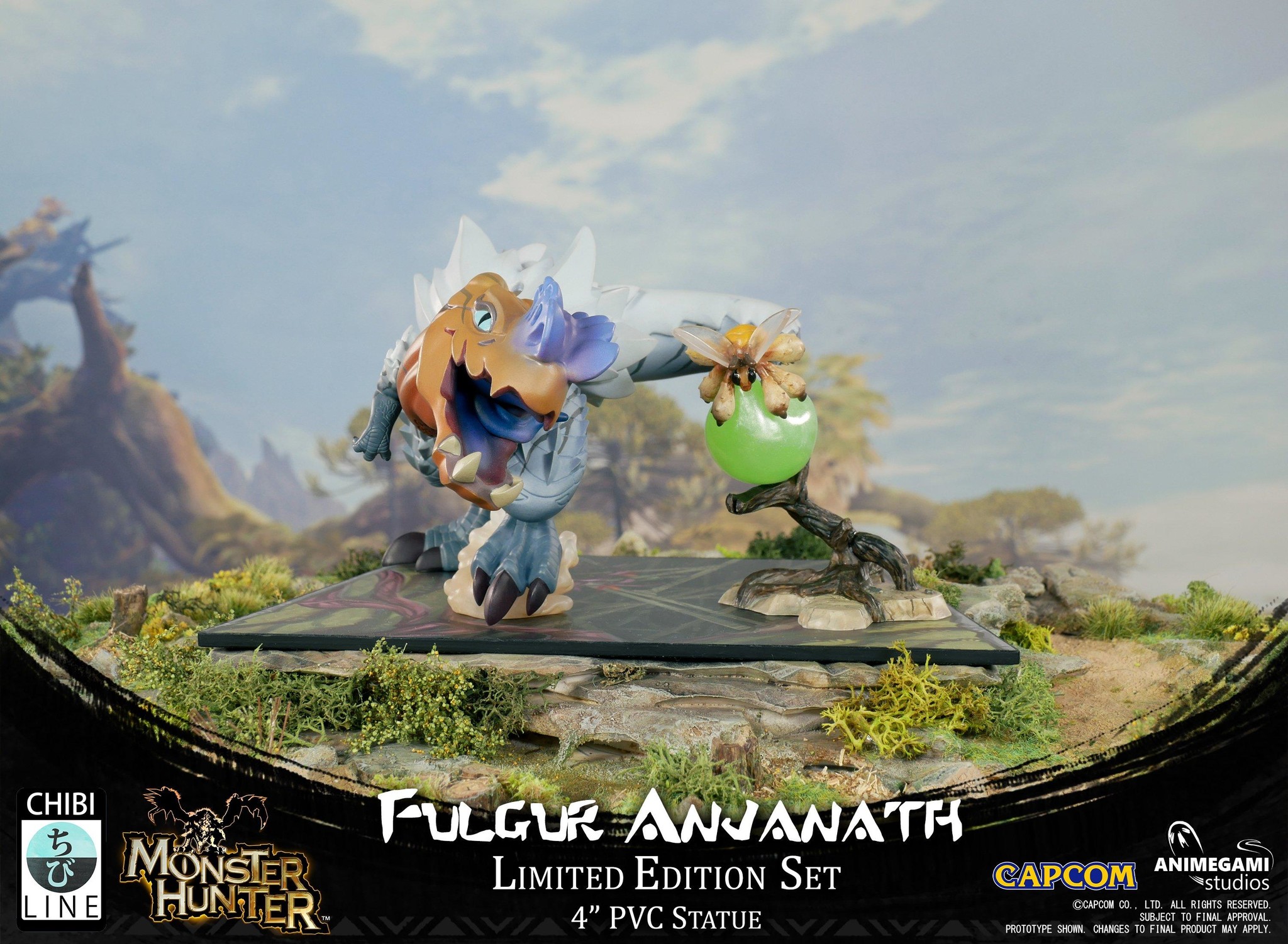 Monster Hunter World - Anjanath - Kaifuku Mitsumushi - Ancient Forest - Chibi Line - Fulgur (Animegami Studios) photo 8