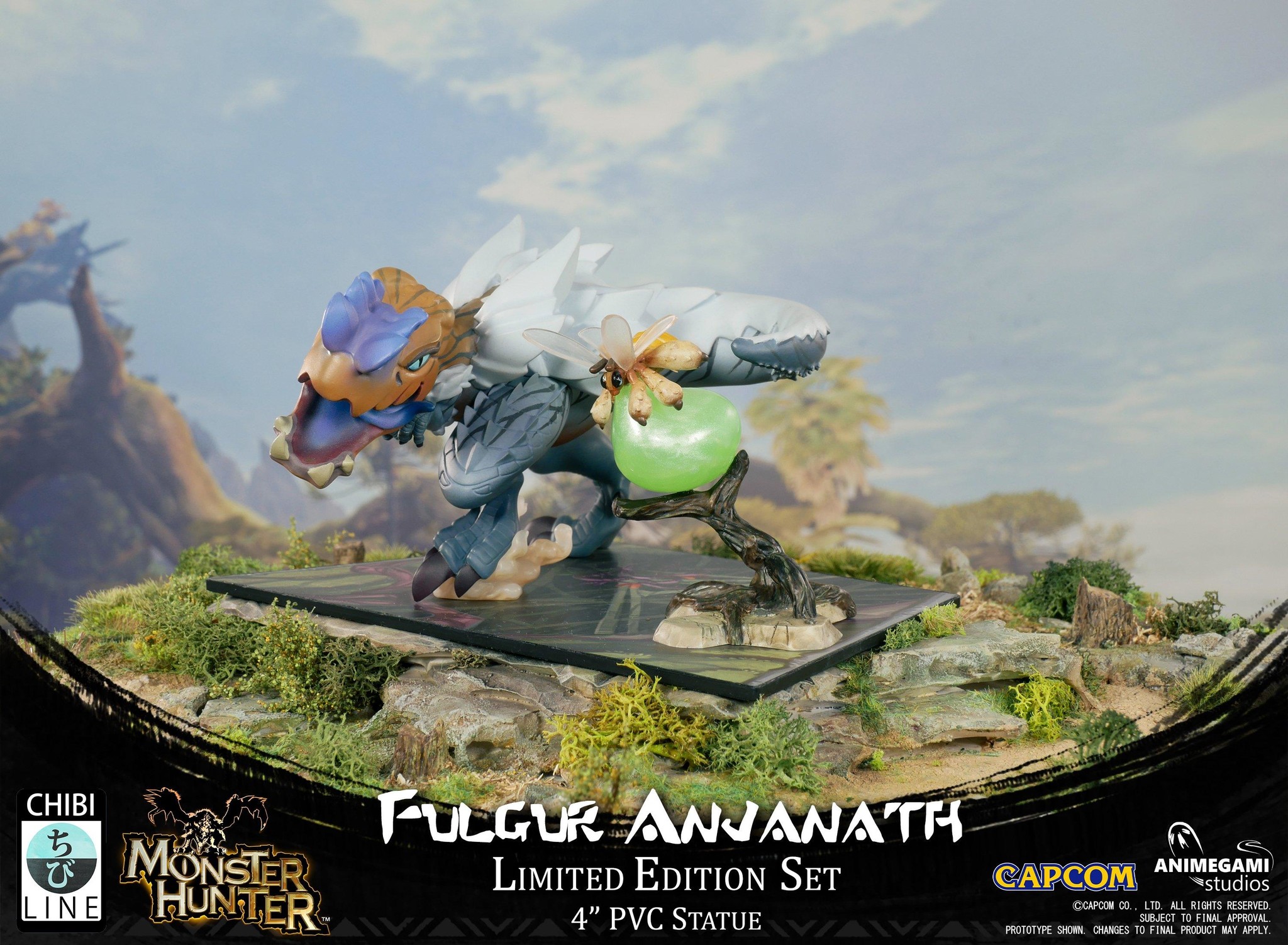 Monster Hunter World - Anjanath - Kaifuku Mitsumushi - Ancient Forest - Chibi Line - Fulgur (Animegami Studios) photo 9