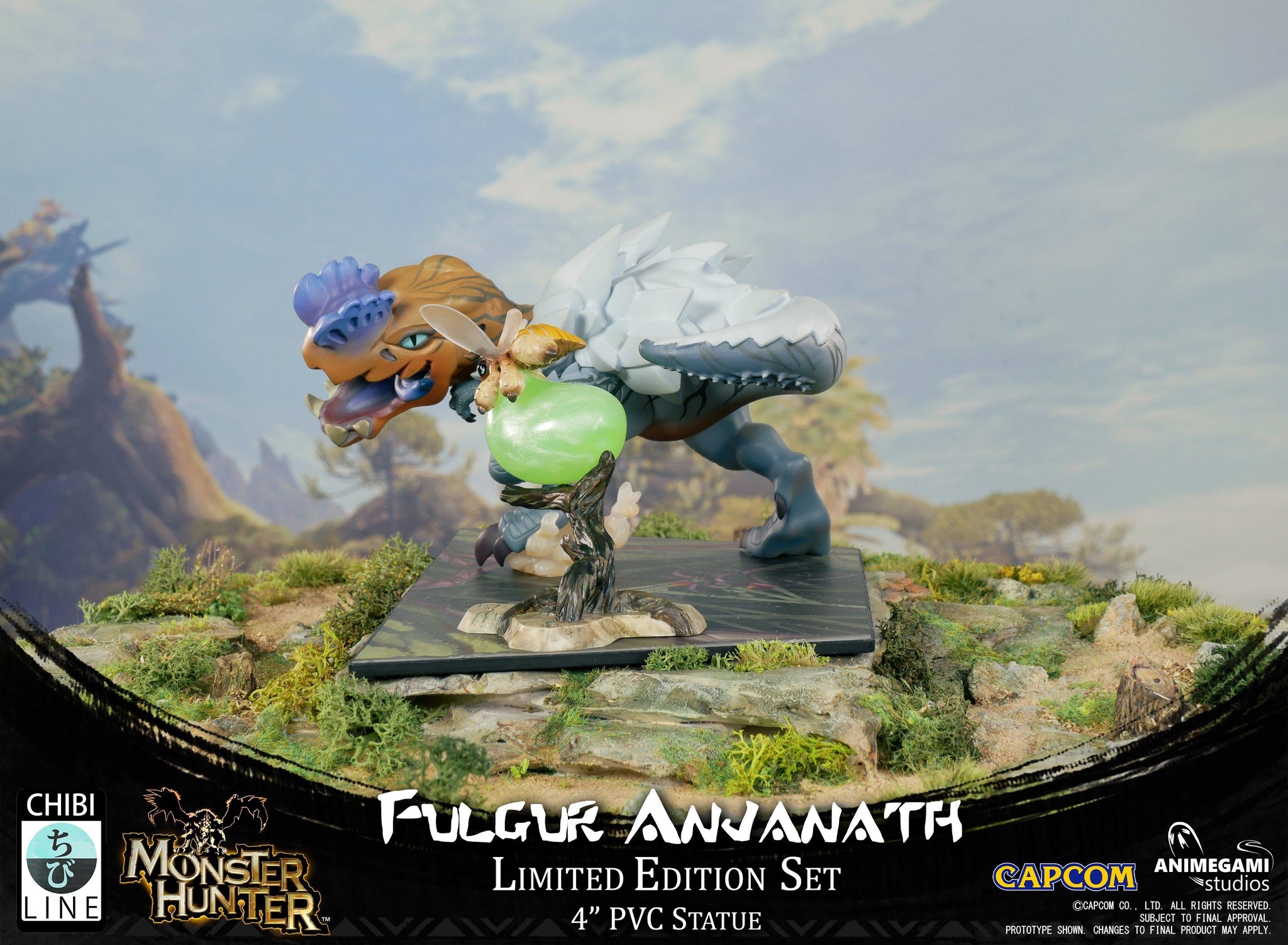 Monster Hunter World - Anjanath - Kaifuku Mitsumushi - Ancient Forest - Chibi Line - Fulgur (Animegami Studios) photo 10