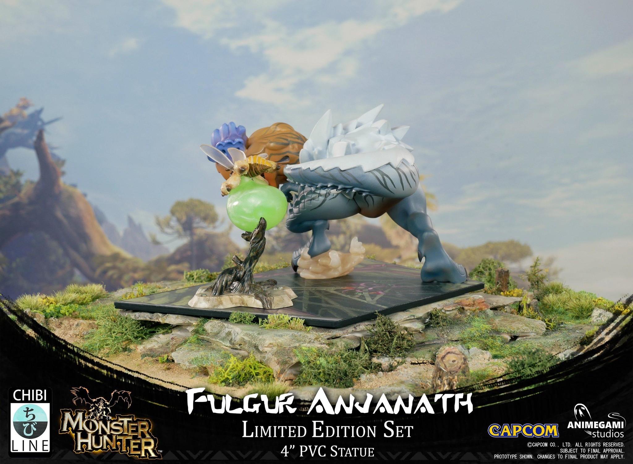 Monster Hunter World - Anjanath - Kaifuku Mitsumushi - Ancient Forest - Chibi Line - Fulgur (Animegami Studios) photo 11