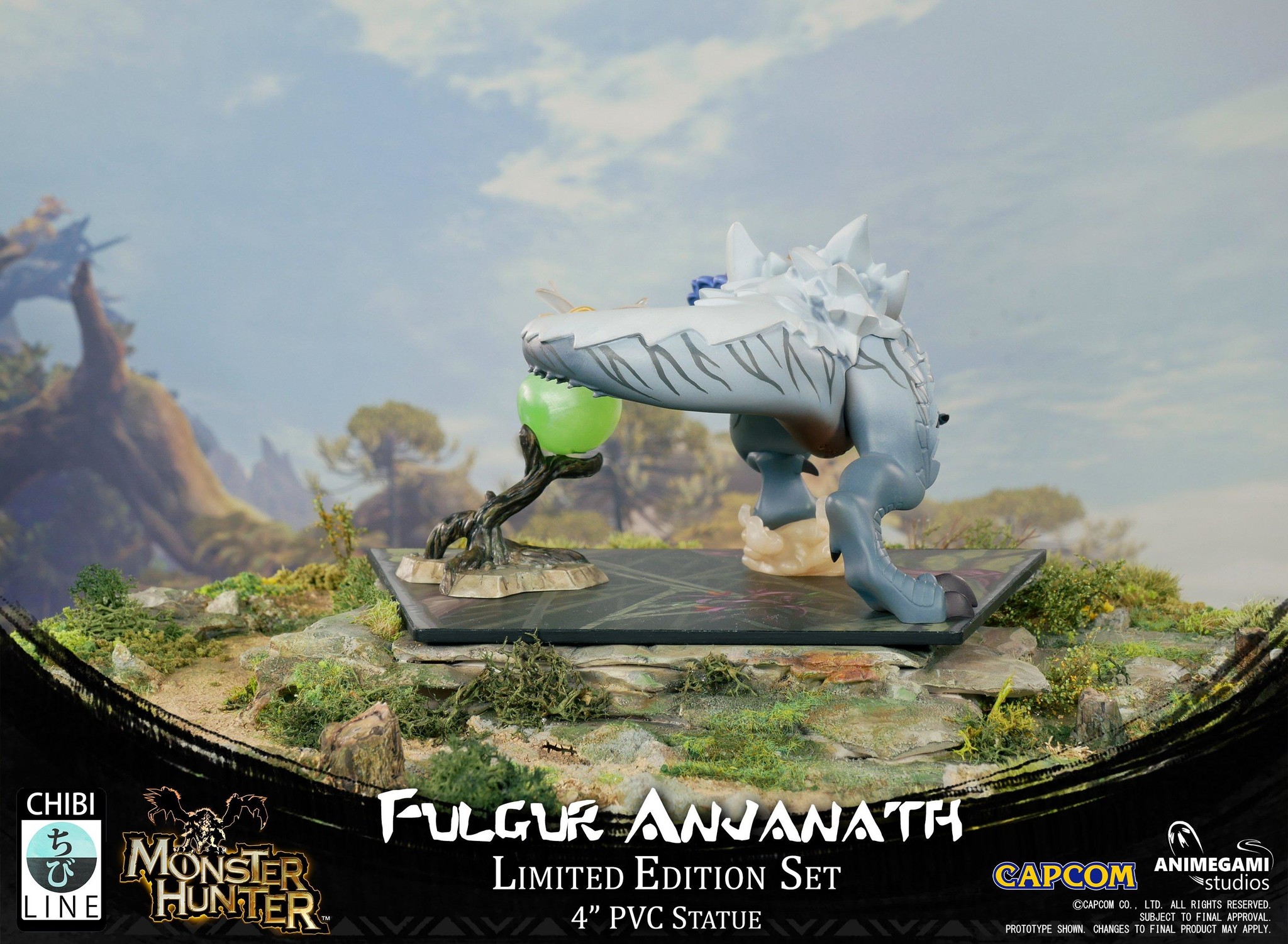 Monster Hunter World - Anjanath - Kaifuku Mitsumushi - Ancient Forest - Chibi Line - Fulgur (Animegami Studios) photo 12