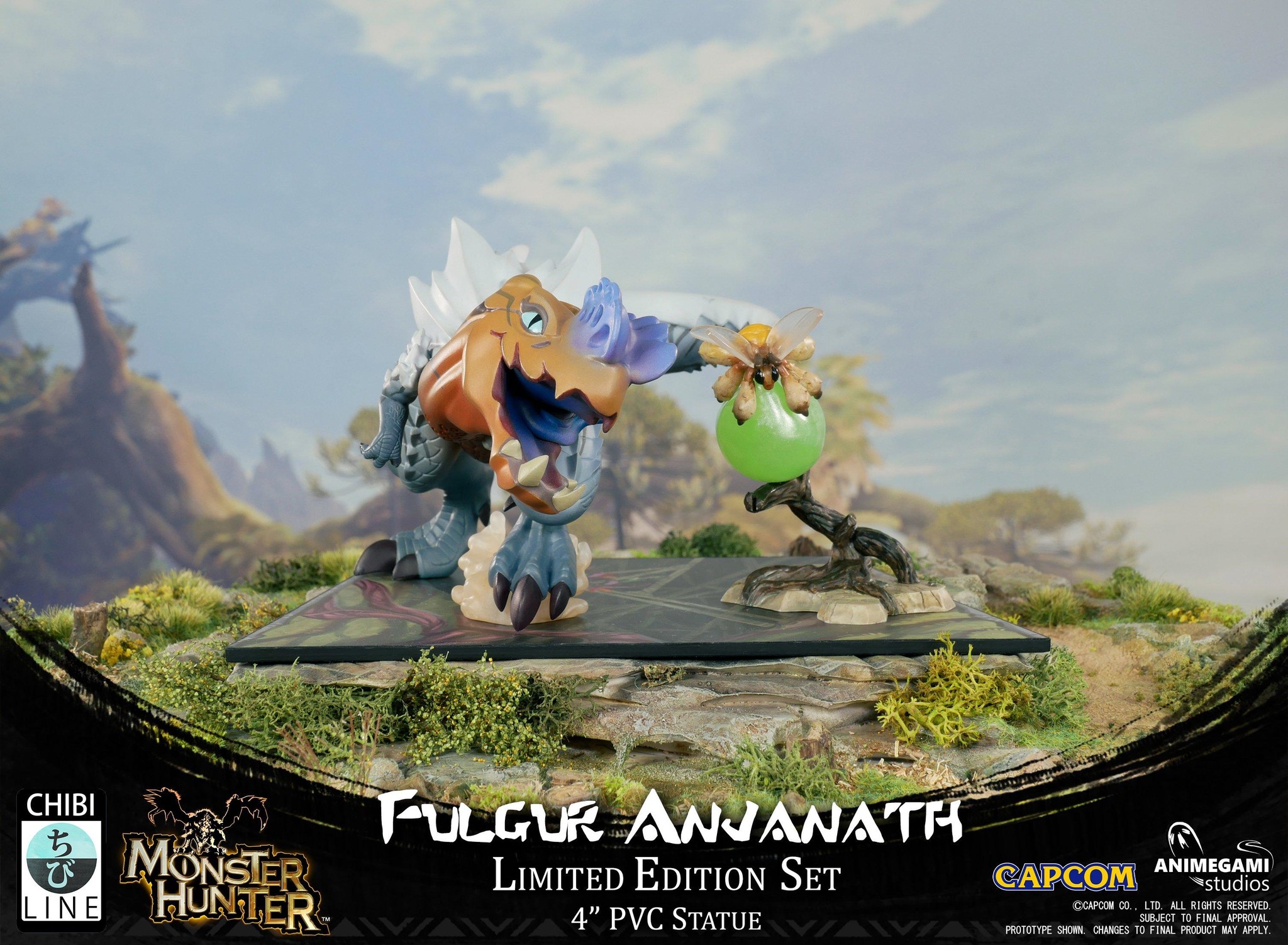Monster Hunter World - Anjanath - Kaifuku Mitsumushi - Ancient Forest - Chibi Line - Fulgur (Animegami Studios) photo 14