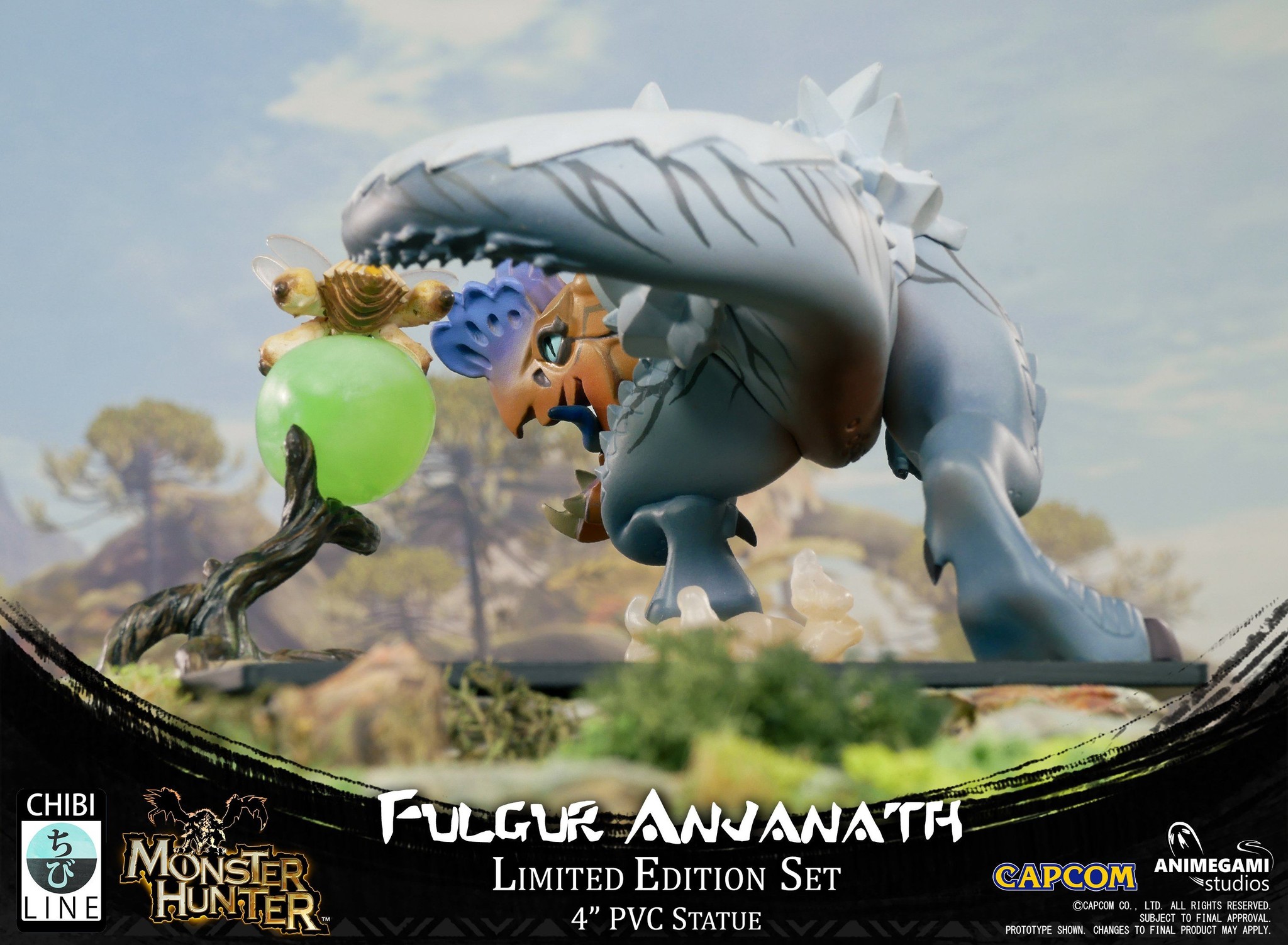 Monster Hunter World - Anjanath - Kaifuku Mitsumushi - Ancient Forest - Chibi Line - Fulgur (Animegami Studios) photo 16