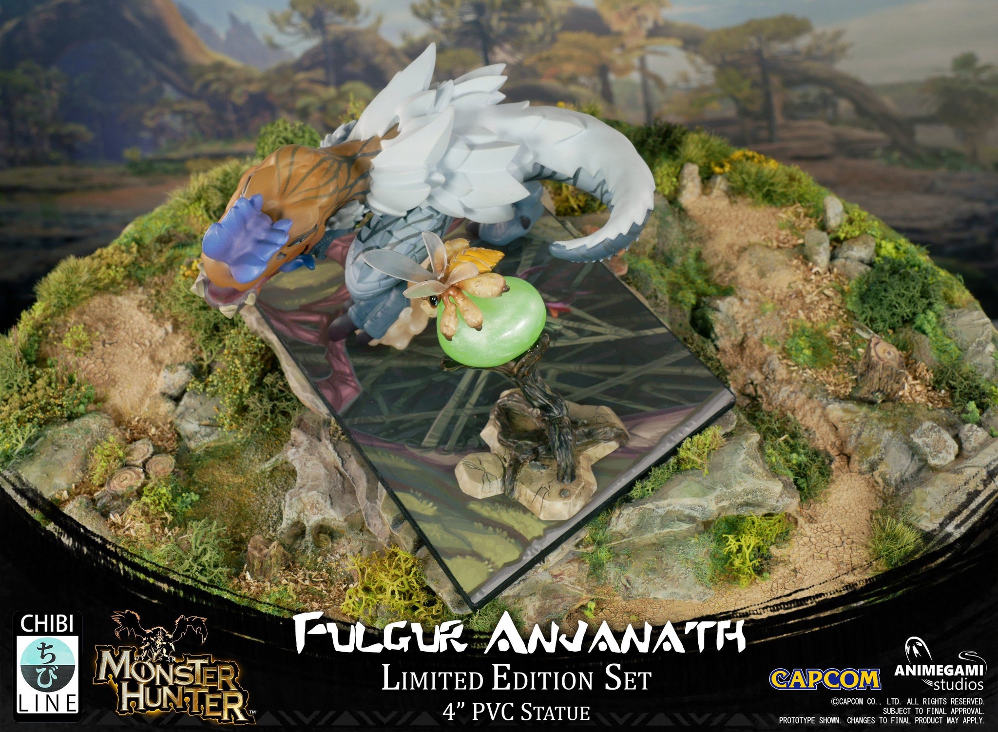 Monster Hunter World - Anjanath - Kaifuku Mitsumushi - Ancient Forest - Chibi Line - Fulgur (Animegami Studios) photo 17