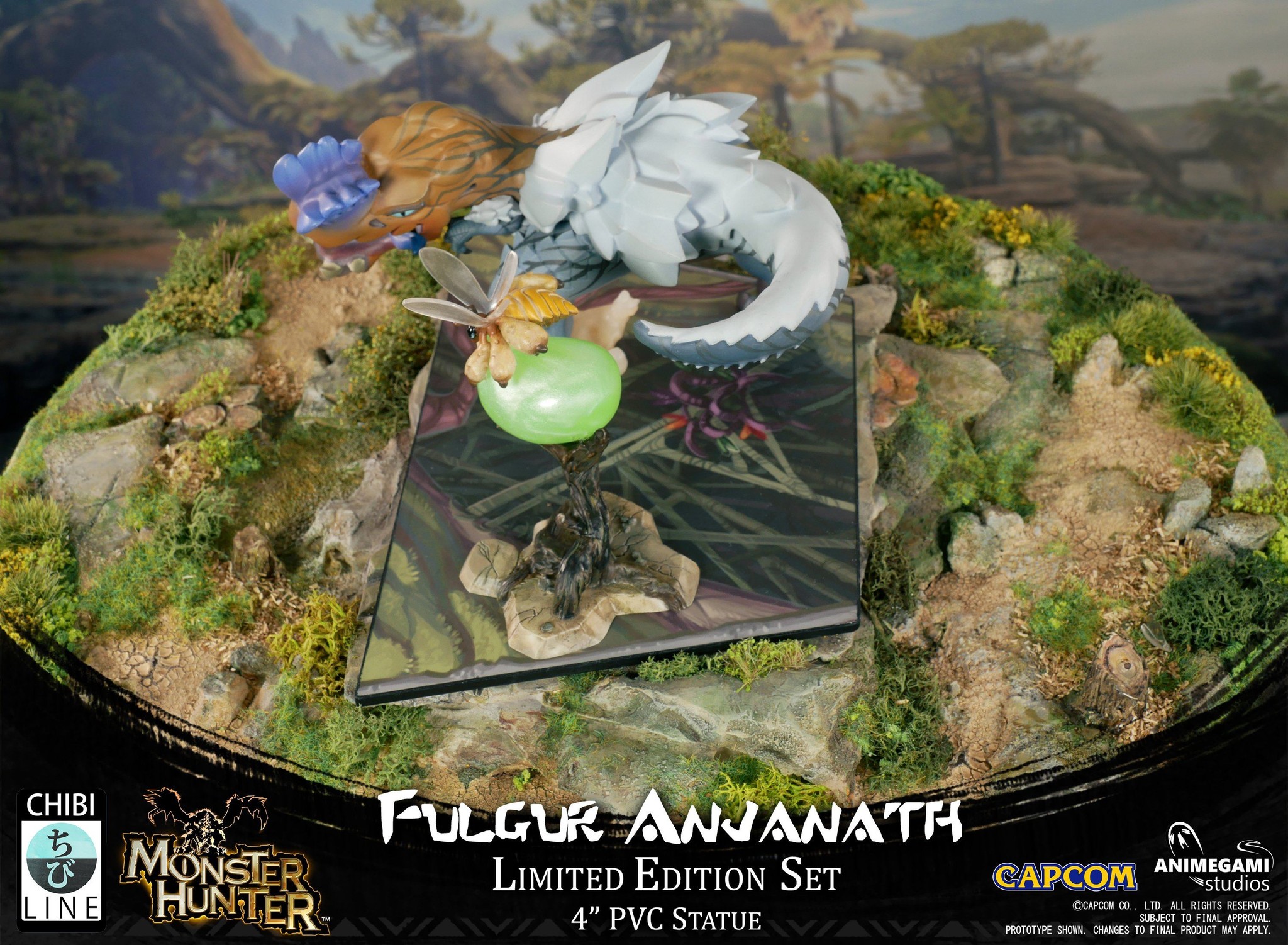 Monster Hunter World - Anjanath - Kaifuku Mitsumushi - Ancient Forest - Chibi Line - Fulgur (Animegami Studios) photo 18