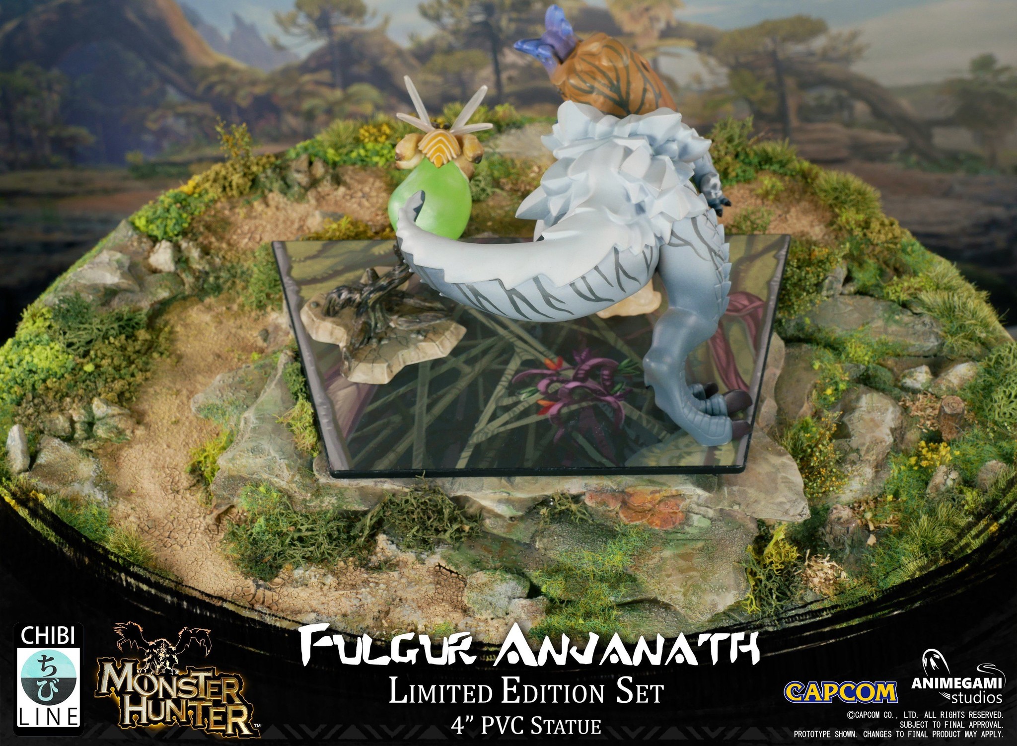 Monster Hunter World - Anjanath - Kaifuku Mitsumushi - Ancient Forest - Chibi Line - Fulgur (Animegami Studios) photo 19