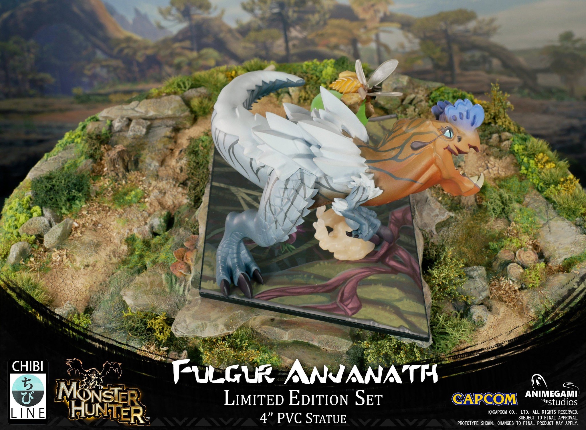 Monster Hunter World - Anjanath - Kaifuku Mitsumushi - Ancient Forest - Chibi Line - Fulgur (Animegami Studios) photo 21