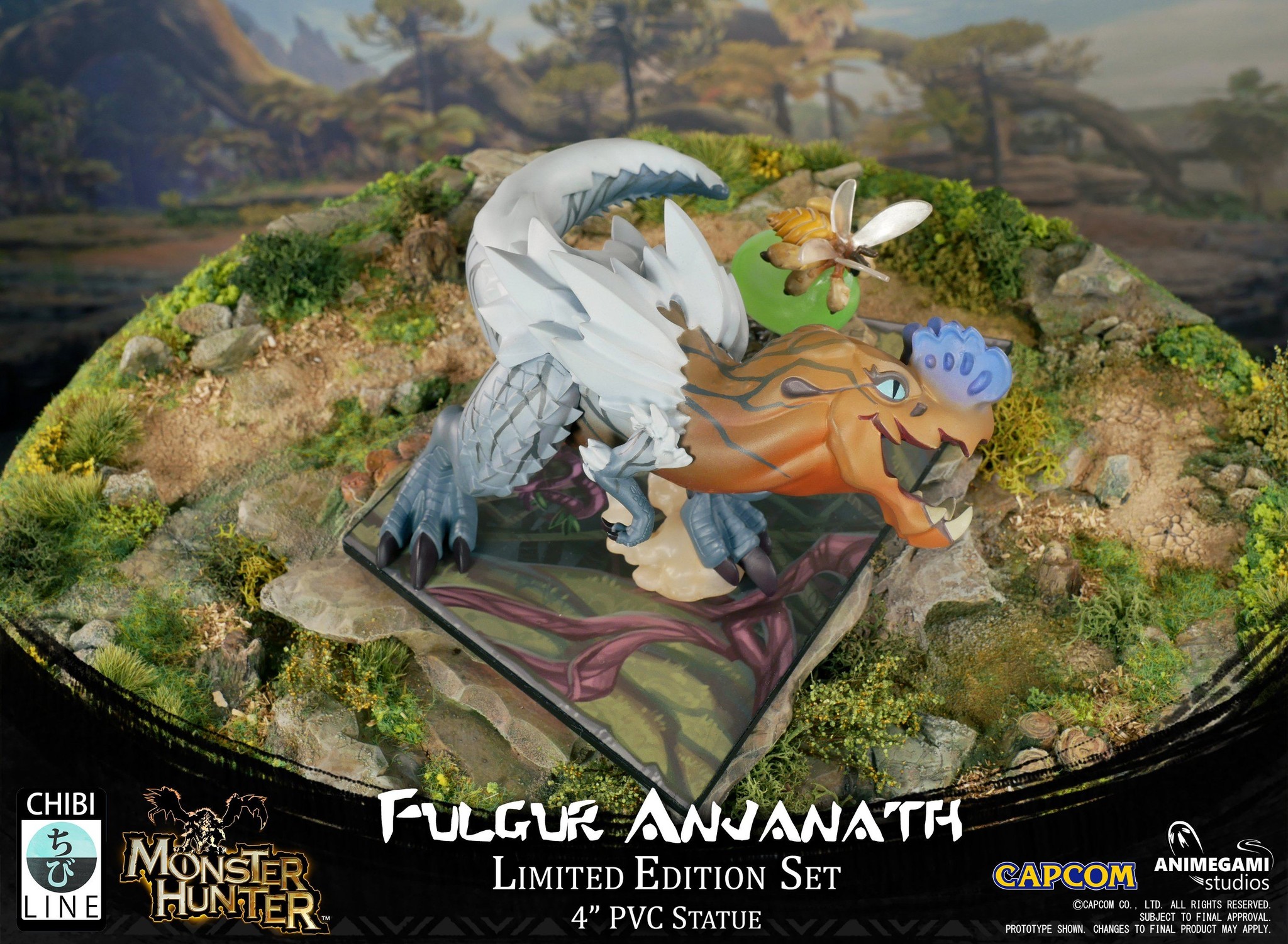 Monster Hunter World - Anjanath - Kaifuku Mitsumushi - Ancient Forest - Chibi Line - Fulgur (Animegami Studios) photo 22