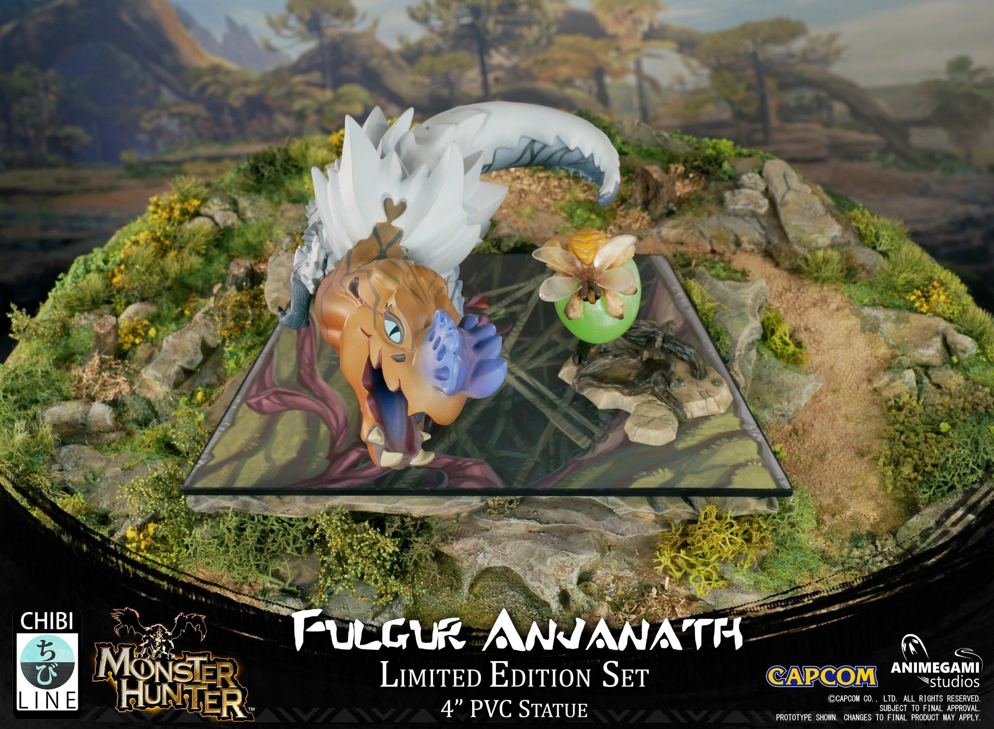 Monster Hunter World - Anjanath - Kaifuku Mitsumushi - Ancient Forest - Chibi Line - Fulgur (Animegami Studios) photo 23