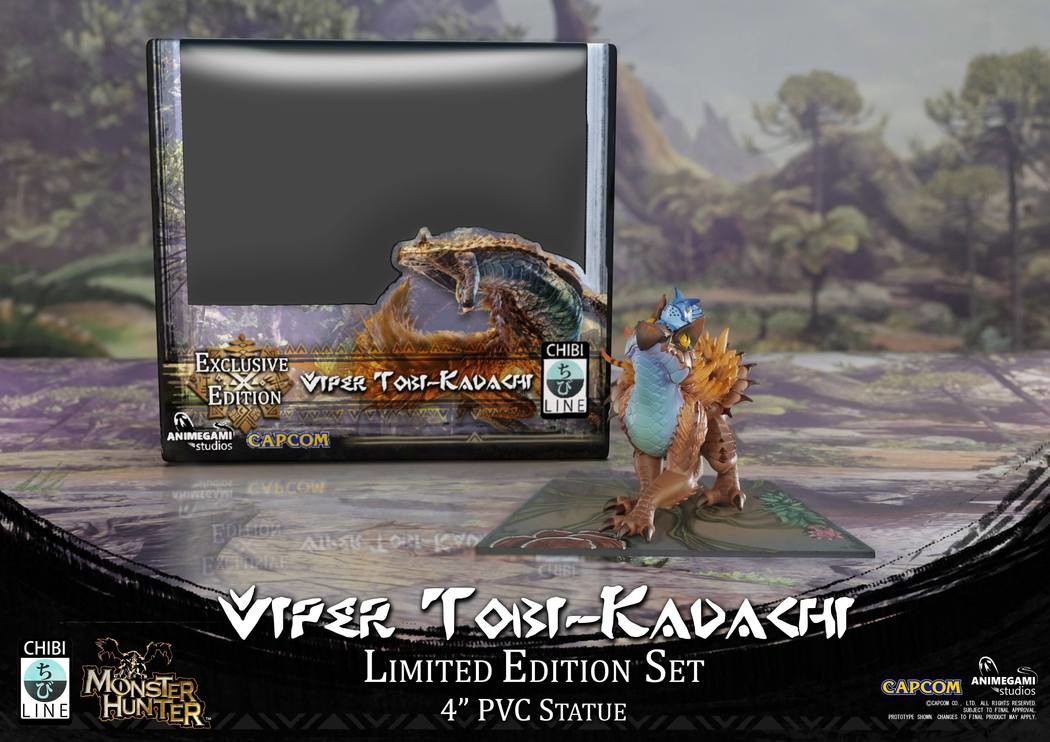 Monster Hunter World - Tobi-Kadachi - Ancient Forest - Chibi Line - Viper (Animegami Studios) photo 2