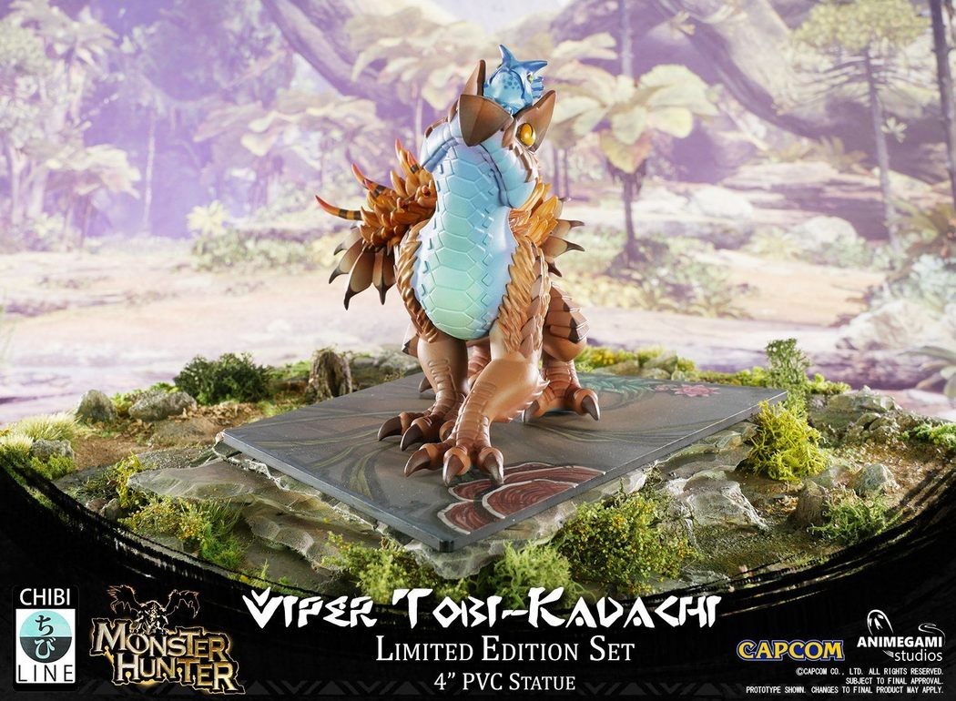 Monster Hunter World - Tobi-Kadachi - Ancient Forest - Chibi Line - Viper (Animegami Studios) photo 3