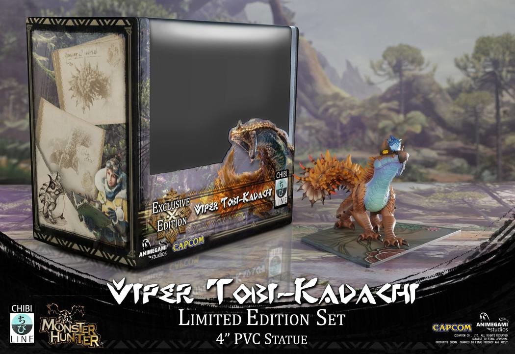 Monster Hunter World - Tobi-Kadachi - Ancient Forest - Chibi Line - Viper (Animegami Studios) photo 5