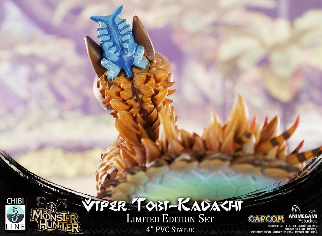 Monster Hunter World - Tobi-Kadachi - Ancient Forest - Chibi Line - Viper (Animegami Studios) photo 6