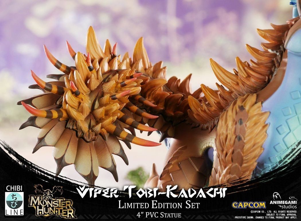Monster Hunter World - Tobi-Kadachi - Ancient Forest - Chibi Line - Viper (Animegami Studios) photo 7