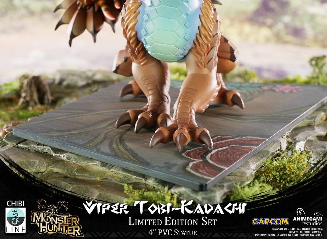 Monster Hunter World - Tobi-Kadachi - Ancient Forest - Chibi Line - Viper (Animegami Studios) photo 8