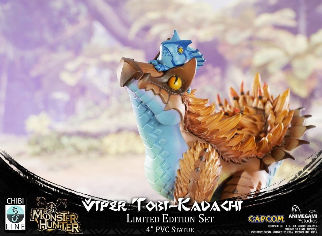 Monster Hunter World - Tobi-Kadachi - Ancient Forest - Chibi Line - Viper (Animegami Studios) photo 9
