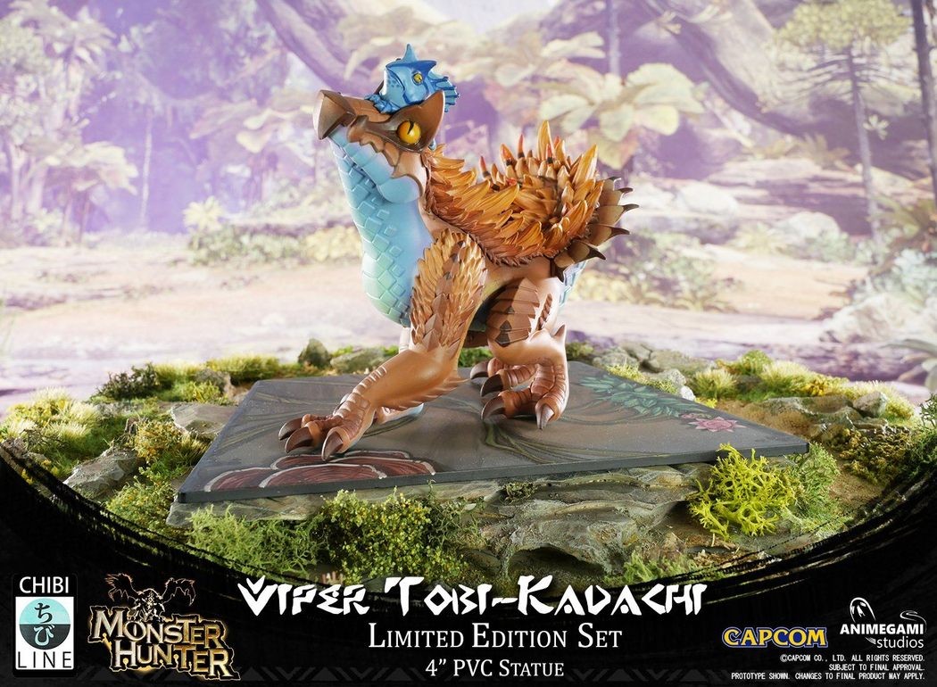 Monster Hunter World - Tobi-Kadachi - Ancient Forest - Chibi Line - Viper (Animegami Studios) photo 10
