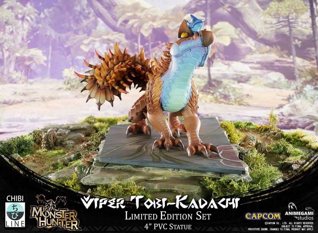 Monster Hunter World - Tobi-Kadachi - Ancient Forest - Chibi Line - Viper (Animegami Studios) photo 11