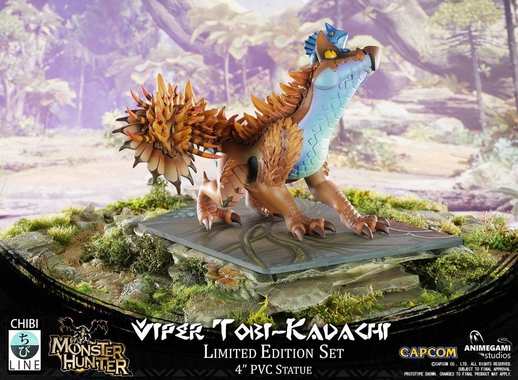 Monster Hunter World - Tobi-Kadachi - Ancient Forest - Chibi Line - Viper (Animegami Studios) photo 12