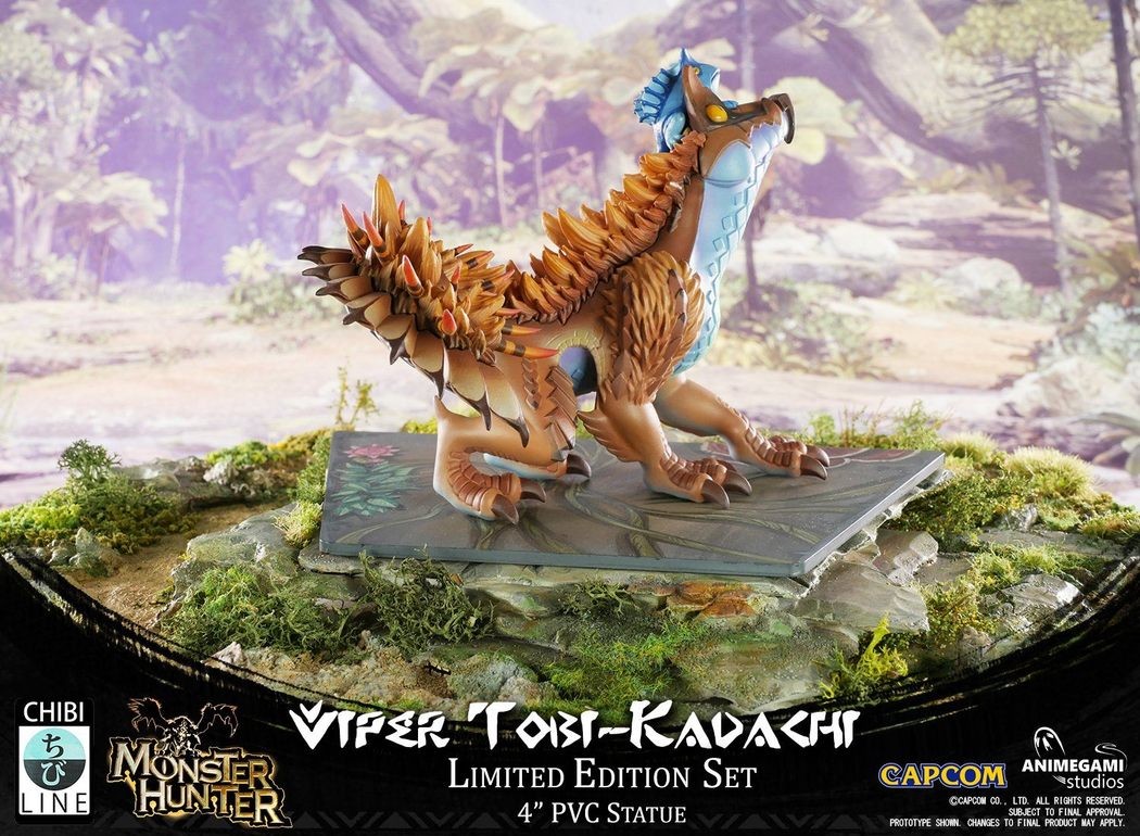 Monster Hunter World - Tobi-Kadachi - Ancient Forest - Chibi Line - Viper (Animegami Studios) photo 13