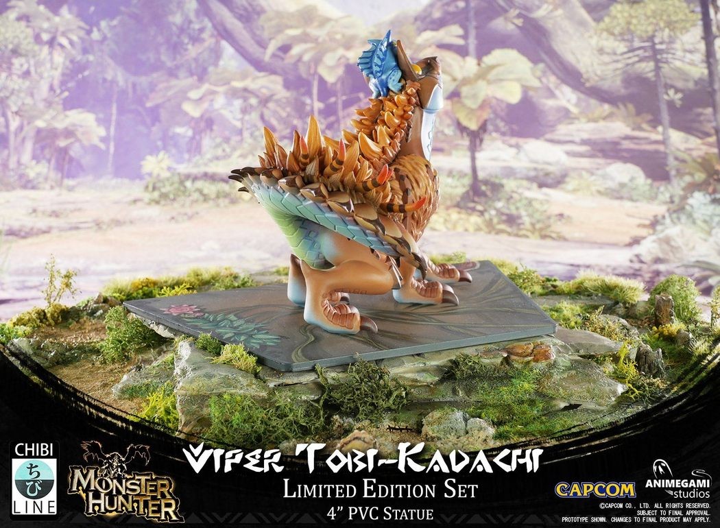 Monster Hunter World - Tobi-Kadachi - Ancient Forest - Chibi Line - Viper (Animegami Studios) photo 14