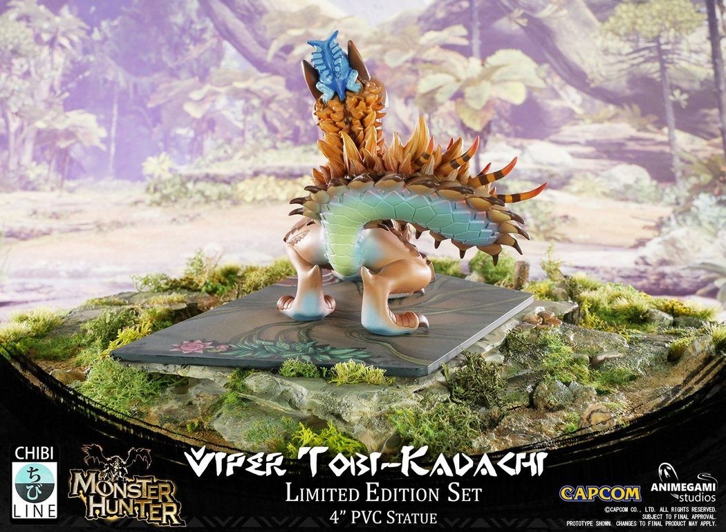 Monster Hunter World - Tobi-Kadachi - Ancient Forest - Chibi Line - Viper (Animegami Studios) photo 15