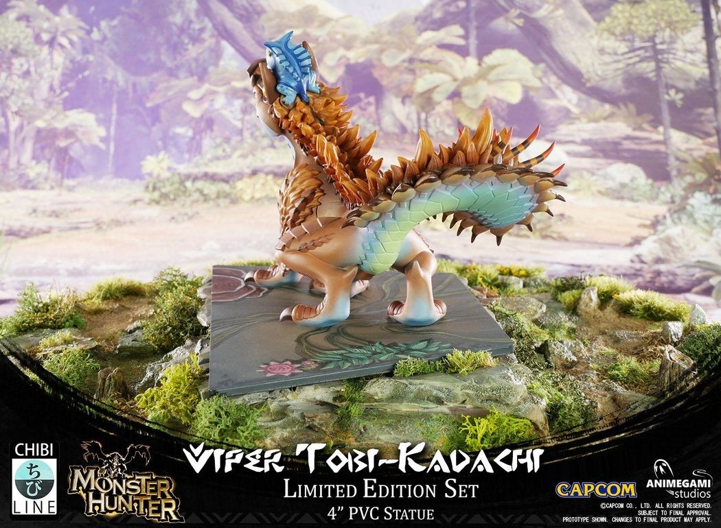 Monster Hunter World - Tobi-Kadachi - Ancient Forest - Chibi Line - Viper (Animegami Studios) photo 16